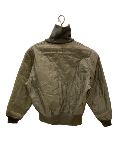 MILITARY（ミリタリー）MILITARY (ミリタリー) エアフォースキルティングジャケット カーキ サイズ:52の古着・服飾アイテム