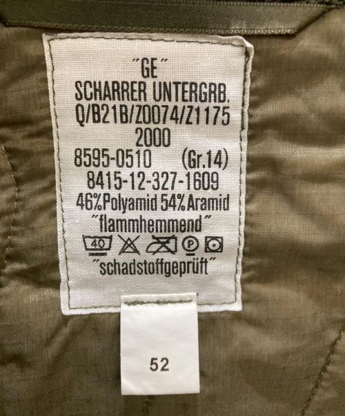 MILITARY（ミリタリー）MILITARY (ミリタリー) エアフォースキルティングジャケット カーキ サイズ:52の古着・服飾アイテム
