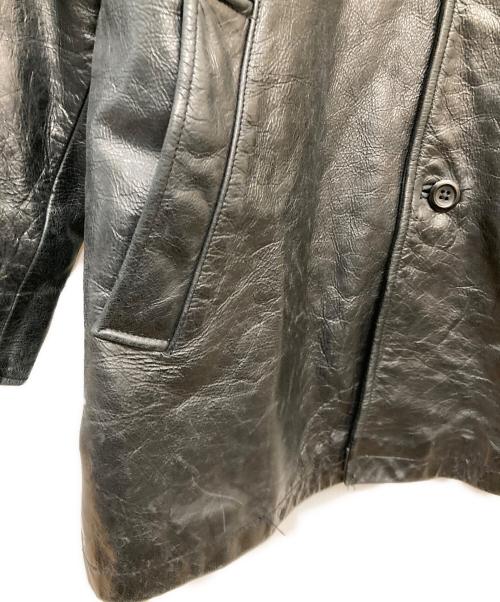 GAP（ギャップ）GAP (ギャップ) 古着レザーコート ブラック サイズ:XLの古着・服飾アイテム
