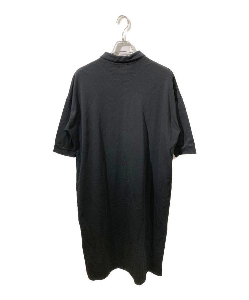 journal standard luxe（ジャーナルスタンダード ラックス）journal standard luxe (ジャーナルスタンダード ラックス) デラヴェジャージー ポロワンピース ブラック サイズ:Mの古着・服飾アイテム