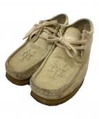 KITH×CLARKSキス×クラークス）の古着「Clarks Wallabee Lo Mets ワラビーシューズ」｜ベージュ