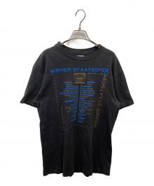 Hanes（ヘインズ）の古着「90's プリントTシャツ」｜ブラック