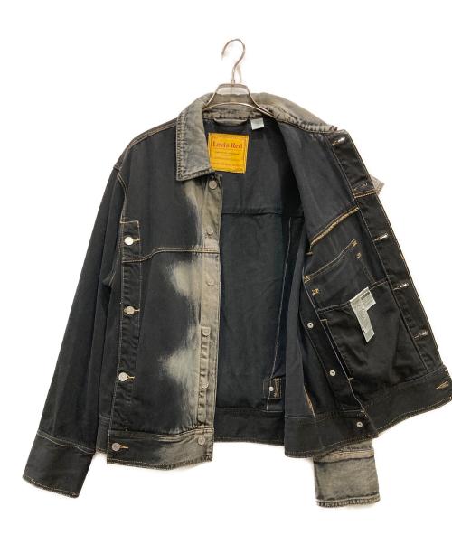 LEVI'S RED（リーバイス レッド）LEVI'S RED (リーバイス レッド) FenG CHen WANG (フェンチェンワン) 再構築デザインデニムジャケット グレー サイズ:Mの古着・服飾アイテム