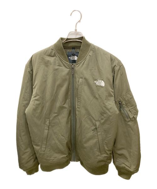 THE NORTH FACE（ザ ノース フェイス）THE NORTH FACE (ザ ノース フェイス) NSULATION BOMBER JACEKT / ボンバージャケット カーキ サイズ:XLの古着・服飾アイテム