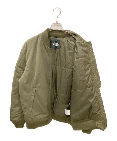 THE NORTH FACE（ザ ノース フェイス）THE NORTH FACE (ザ ノース フェイス) NSULATION BOMBER JACEKT / ボンバージャケット カーキ サイズ:XLの古着・服飾アイテム