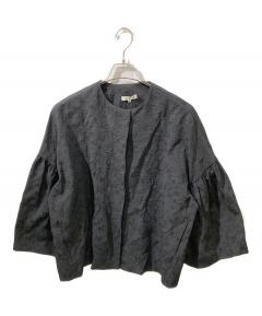 中古・古着通販】YORI (ヨリ) 高密度ストレッチフレアブラウス