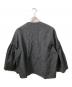 YORI (ヨリ) フラワージャガードジャケット ブラック サイズ:M：18000円