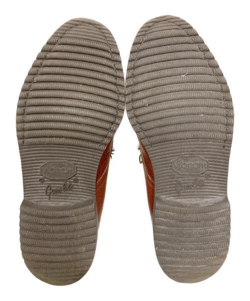Salvatore Ferragamo（サルヴァトーレ フェラガモ）Salvatore Ferragamo (サルヴァトーレ フェラガモ) シボレザーチャッカブーツ ブラウン サイズ:6 1/2 2Eの古着・服飾アイテム