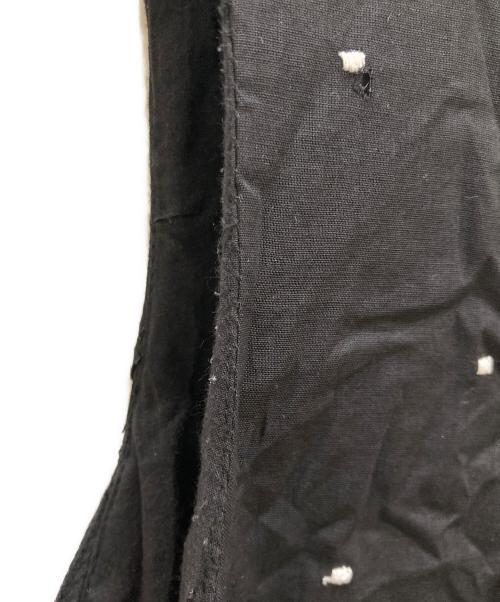 DRESSTERIOR（ドレステリア）DRESSTERIOR (ドレステリア) ドット刺繍ボリュームワンピース ブラック サイズ:Mの古着・服飾アイテム