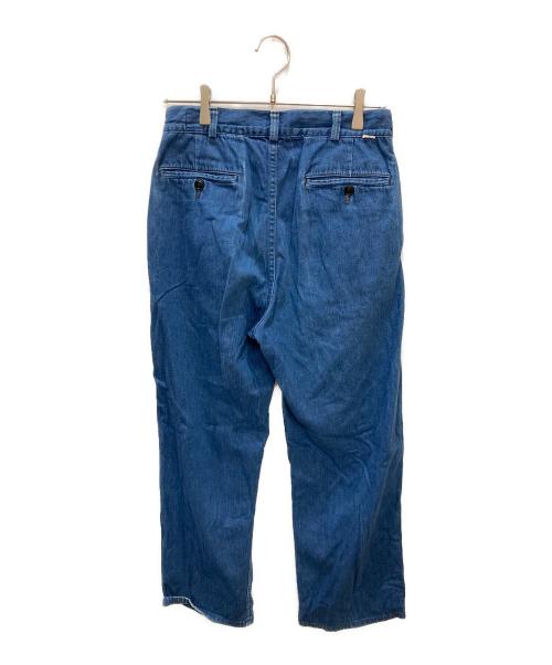 orSlow（オアスロウ）orSlow (オアスロウ) 2タックデニムパンツ インディゴ サイズ:XSの古着・服飾アイテム