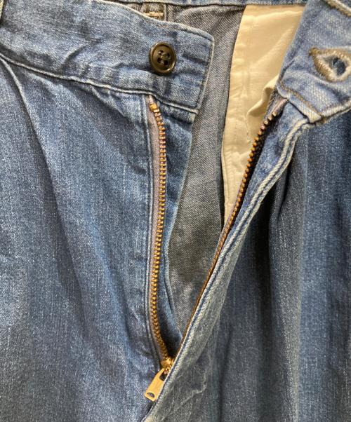 orSlow（オアスロウ）orSlow (オアスロウ) 2タックデニムパンツ インディゴ サイズ:XSの古着・服飾アイテム