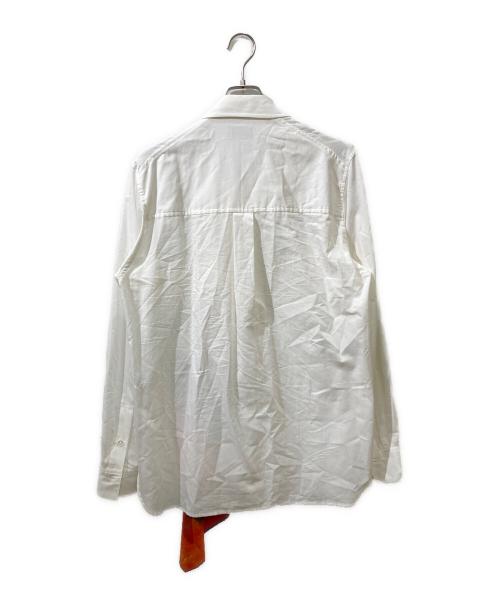 BED J.W. FORD（ベッドフォード）BED J.W. FORD (ベッドフォード) SCARF SHIRTS / スカーフシャツ ホワイト サイズ:1の古着・服飾アイテム