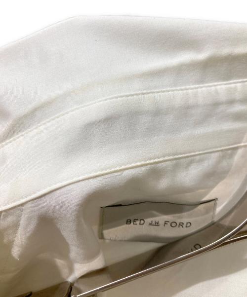 BED J.W. FORD（ベッドフォード）BED J.W. FORD (ベッドフォード) SCARF SHIRTS / スカーフシャツ ホワイト サイズ:1の古着・服飾アイテム