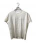 1piu1uguale3（ウノピュウノウグァーレトレ）の古着「COMFORTABLE TAG CREW S/S」｜ベージュ