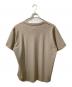 1piu1uguale3 (ウノピュウノウグァーレトレ) ROUND BIG HENLEY T / ラウンドカット ヘンリーネックTシャツ ベージュ サイズ:8：8000円