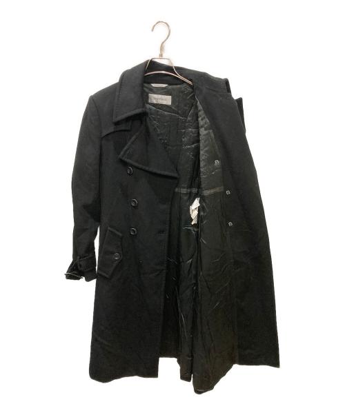 SPORT MAX（スポーツマックス）SPORT MAX (スポーツマックス) ウールカシミヤコート ブラック サイズ:J 44の古着・服飾アイテム
