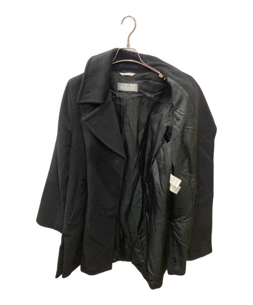 MaxMara（マックスマーラ）MaxMara (マックスマーラ) ウールコート ブラック サイズ:J 40の古着・服飾アイテム