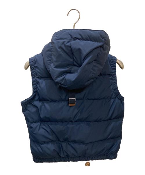 POLO RALPH LAUREN（ポロ・ラルフローレン）POLO RALPH LAUREN (ポロ・ラルフローレン) フードダウンベスト ネイビー サイズ:Mの古着・服飾アイテム
