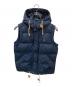 POLO RALPH LAUREN（ポロ・ラルフローレン）の古着「フードダウンベスト」｜ネイビー