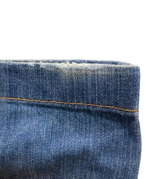 GUCCI（グッチ）GUCCI (グッチ) シェリーラインプリントデニムパンツ インディゴ サイズ:44の古着・服飾アイテム