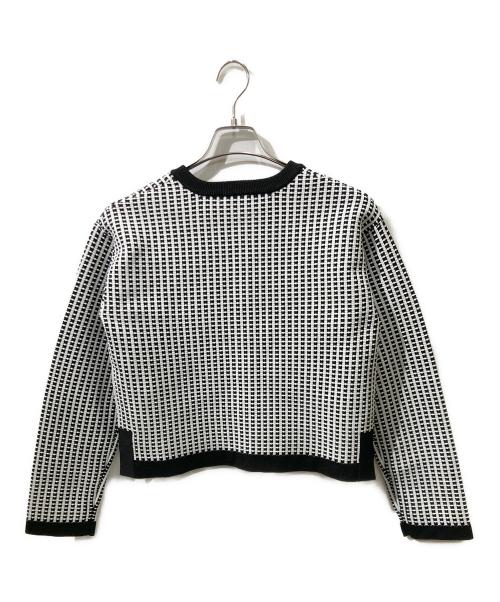 LOUNIE（ルーニー）LOUNIE (ルーニー) ツイード調 セットアップ ホワイト サイズ:Freeの古着・服飾アイテム