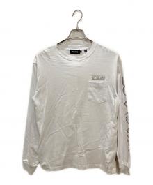X-LARGE×空山基（エクストララージ×ソラヤマ ハジメ）の古着「プリント長袖Tシャツ」｜ホワイト