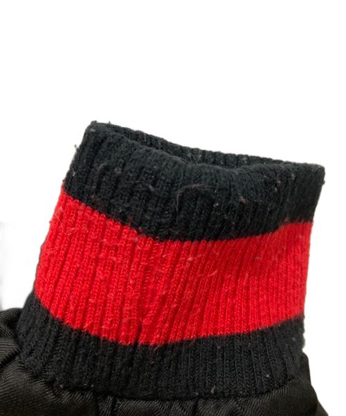 NBA（エヌビーエー）NBA (エヌビーエー) JH Design (ジェイエイチデザイン) BULLS スタジャン ブラック×レッド サイズ:Mの古着・服飾アイテム