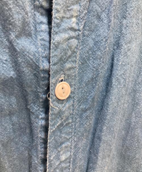 Tender（テンダー）Tender (テンダー) 437製品染シャツ インディゴ サイズ:3の古着・服飾アイテム