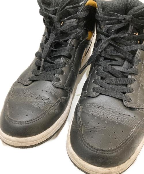 NIKE（ナイキ）NIKE (ナイキ) Air Jordan 1 Mid ブラック サイズ:27.5cmの古着・服飾アイテム