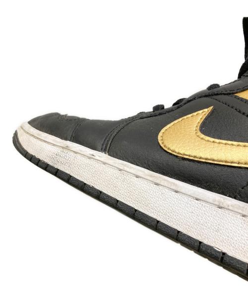 NIKE（ナイキ）NIKE (ナイキ) Air Jordan 1 Mid ブラック サイズ:27.5cmの古着・服飾アイテム