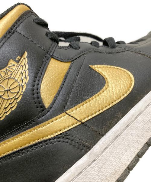 NIKE（ナイキ）NIKE (ナイキ) Air Jordan 1 Mid ブラック サイズ:27.5cmの古着・服飾アイテム
