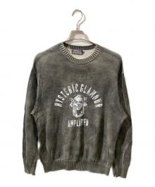 Hysteric Glamour（ヒステリックグラマー）の古着「AMPLIFIEDセーター」｜グレー