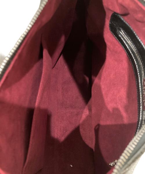 LOEWE（ロエベ）LOEWE (ロエベ) オールド レザーワンショルダーバッグ ブラックの古着・服飾アイテム