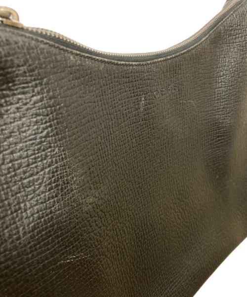 LOEWE（ロエベ）LOEWE (ロエベ) オールド レザーワンショルダーバッグ ブラックの古着・服飾アイテム