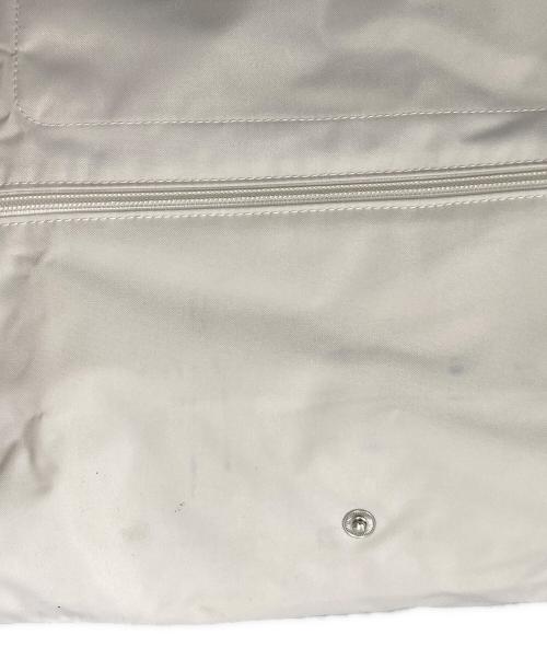 LONGCHAMP（ロンシャン）LONGCHAMP (ロンシャン) ル プリアージュ クラブ/ボストンバッグ ホワイトの古着・服飾アイテム