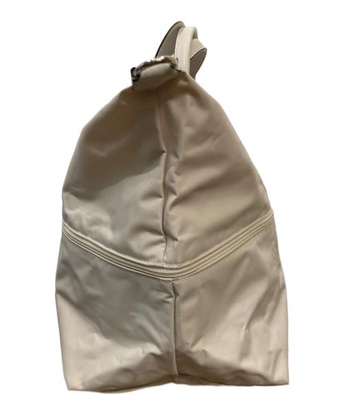 LONGCHAMP（ロンシャン）LONGCHAMP (ロンシャン) ル プリアージュ クラブ/ボストンバッグ ホワイトの古着・服飾アイテム