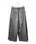DIESEL (ディーゼル) カットオフデニムワイドパンツ グレー サイズ:26：5000円