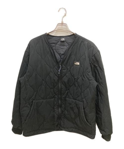 THE NORTH FACE（ザ ノース フェイス）THE NORTH FACE (ザ ノース フェイス) Ｖネック パディングジャケット ブラック サイズ:XLの古着・服飾アイテム