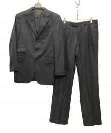 BURBERRY BLACK LABEL（バーバリーブラックレーベル）の古着「SUPER110Sウール セットアップスーツ」｜ブラック