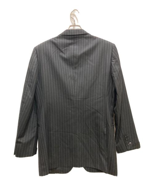 BURBERRY BLACK LABEL（バーバリーブラックレーベル）BURBERRY BLACK LABEL (バーバリーブラックレーベル) SUPER110Sウール セットアップスーツ ブラック サイズ:40の古着・服飾アイテム