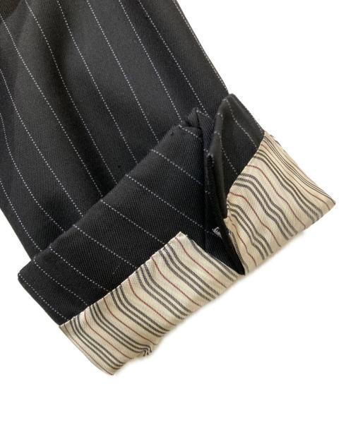 BURBERRY BLACK LABEL（バーバリーブラックレーベル）BURBERRY BLACK LABEL (バーバリーブラックレーベル) SUPER110Sウール セットアップスーツ ブラック サイズ:40の古着・服飾アイテム