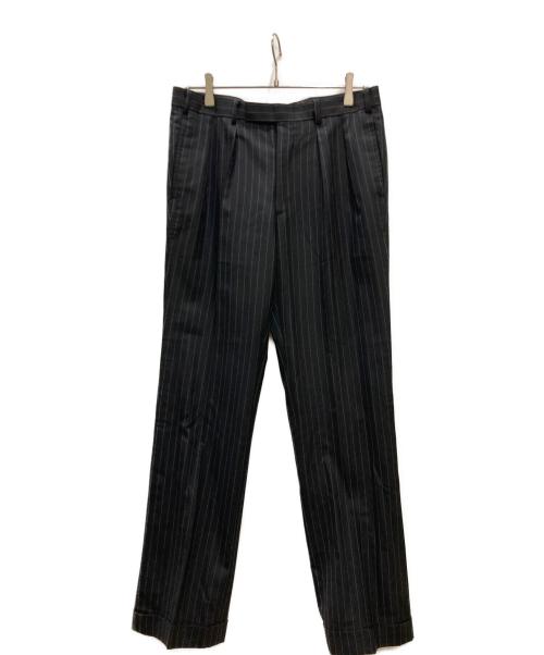 BURBERRY BLACK LABEL（バーバリーブラックレーベル）BURBERRY BLACK LABEL (バーバリーブラックレーベル) SUPER110Sウール セットアップスーツ ブラック サイズ:40の古着・服飾アイテム