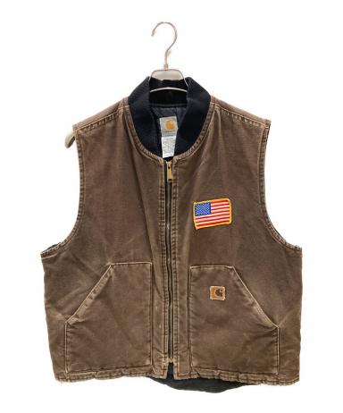 L*n様 【レア】00s Carhartt ダックベスト カーハート ベスト 古 中古・古着通販】CarHartt (カーハート) 00Sダックベスト ブラウン