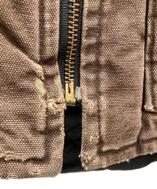 CarHartt（カーハート）CarHartt (カーハート) 00Sダックベスト ブラウン サイズ:XLの古着・服飾アイテム