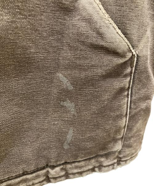 CarHartt（カーハート）CarHartt (カーハート) 00Sダックベスト ブラウン サイズ:XLの古着・服飾アイテム