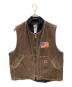 CarHartt（カーハート）の古着「00Sダックベスト」｜ブラウン