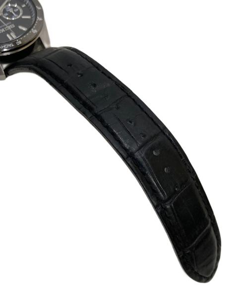 SEIKO（セイコー）SEIKO (セイコー) クロノグラフ クォーツ ブラックの古着・服飾アイテム