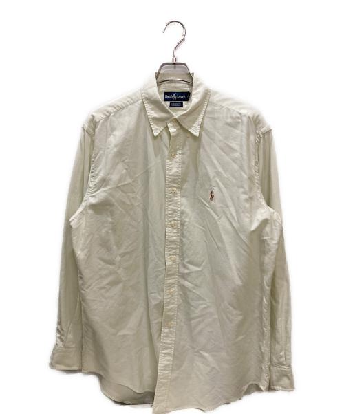 POLO RALPH LAUREN（ポロ・ラルフローレン）POLO RALPH LAUREN (ポロ・ラルフローレン) 長袖シャツ ベージュ サイズ:15の古着・服飾アイテム