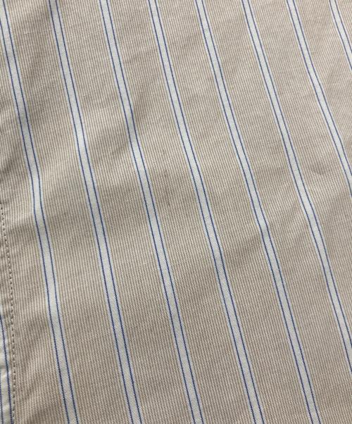 ULTERIOR（アルテリア）ULTERIOR (アルテリア) OVERLAID STANDARD SHIRT ベージュ サイズ:4の古着・服飾アイテム