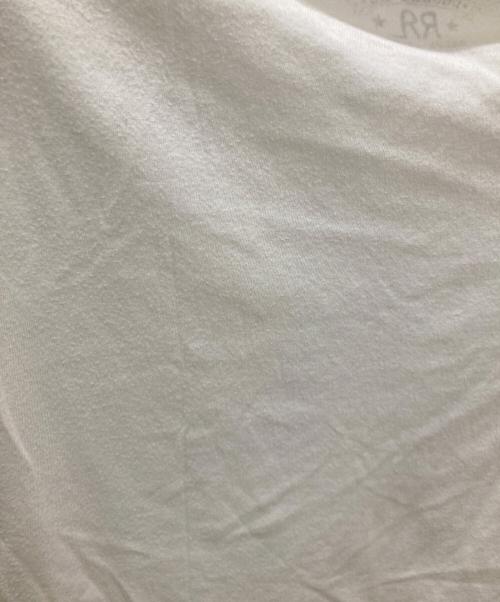 RRL（ダブルアールエル）RRL (ダブルアールエル) ロゴプリントカットソー ホワイト サイズ:Sの古着・服飾アイテム